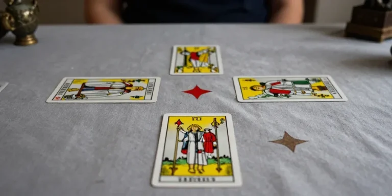 tirada en cruz 5 cartas gratis